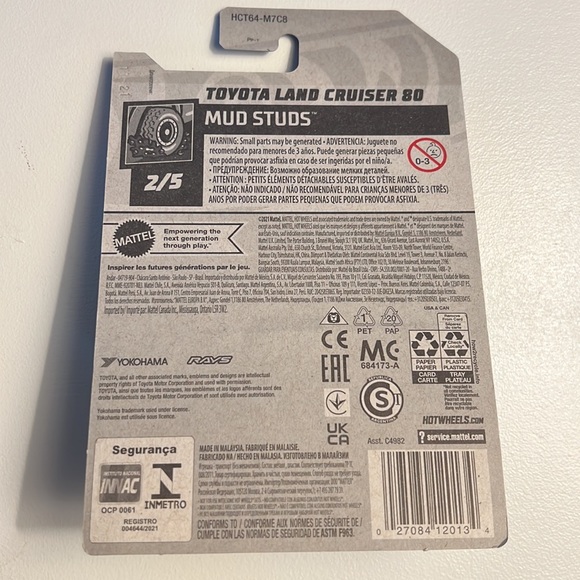 COPY - HOT WHEELS TOYOTA LAND CRUISER 80 - Picture 3 of 3